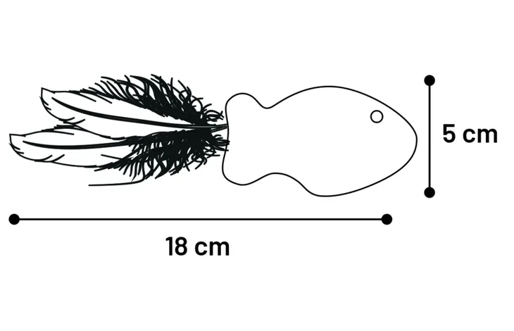 Jouet chat - poppy poisson