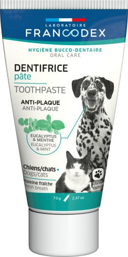 Soin chien & chat - dentifrice pâte 70g