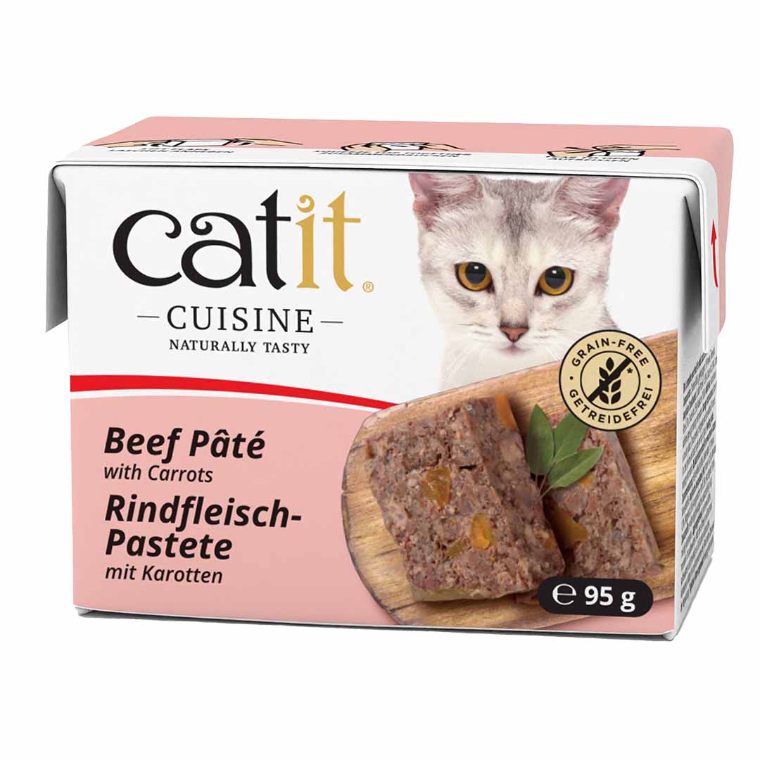 Pâtée chat - cuisine boeuf & carottes