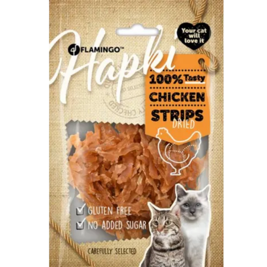 Friandises chat - hapki lanières poulet