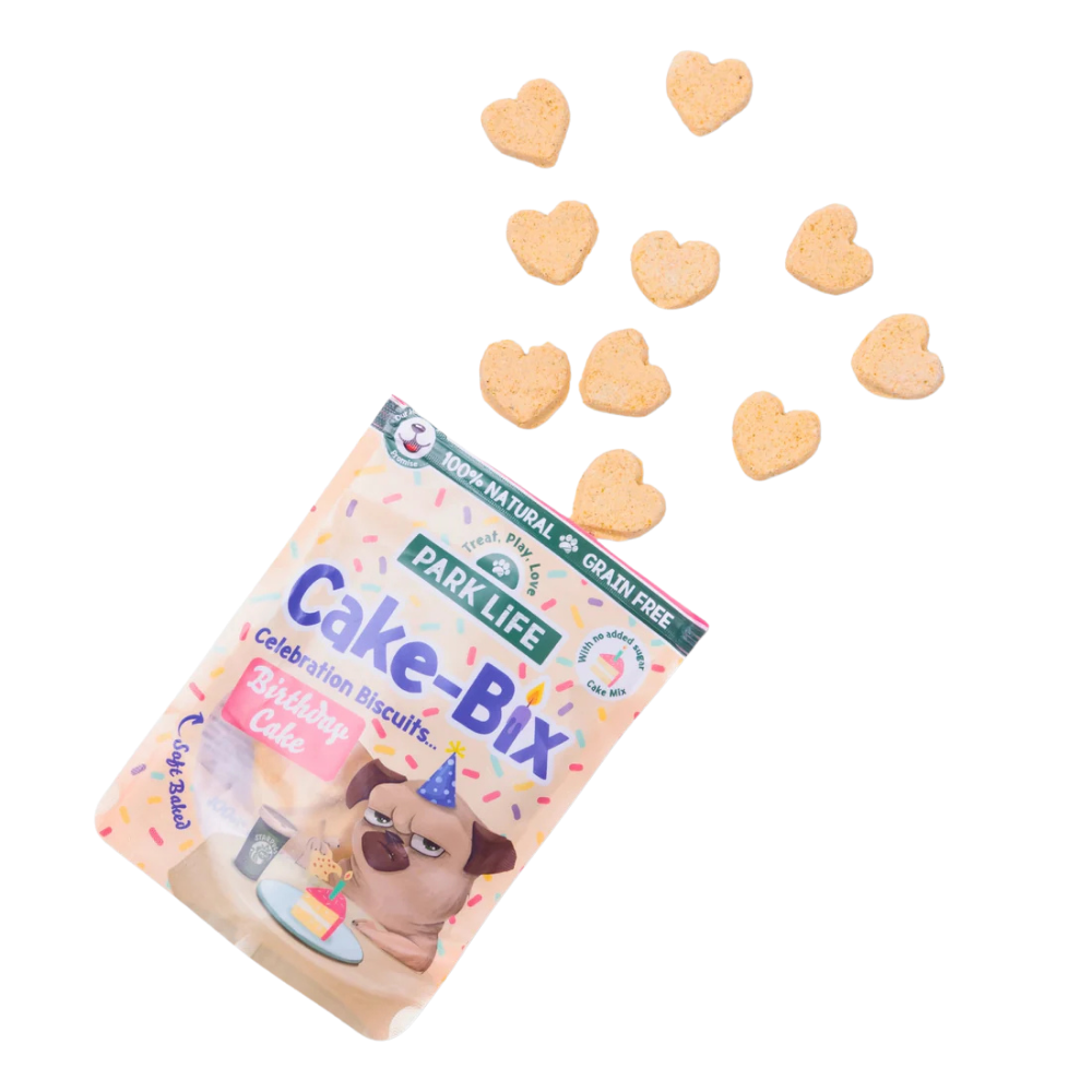 Friandises chien - cake bix, saveur de gâteau d'anniversaire 🎂
