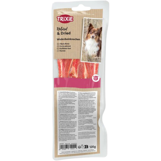 Friandises chien - os de cochon emballés x3 120g