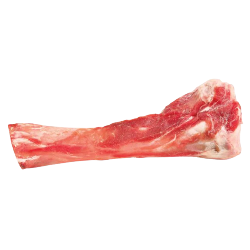 Friandises chien os de tibia de cochon emballés 200g