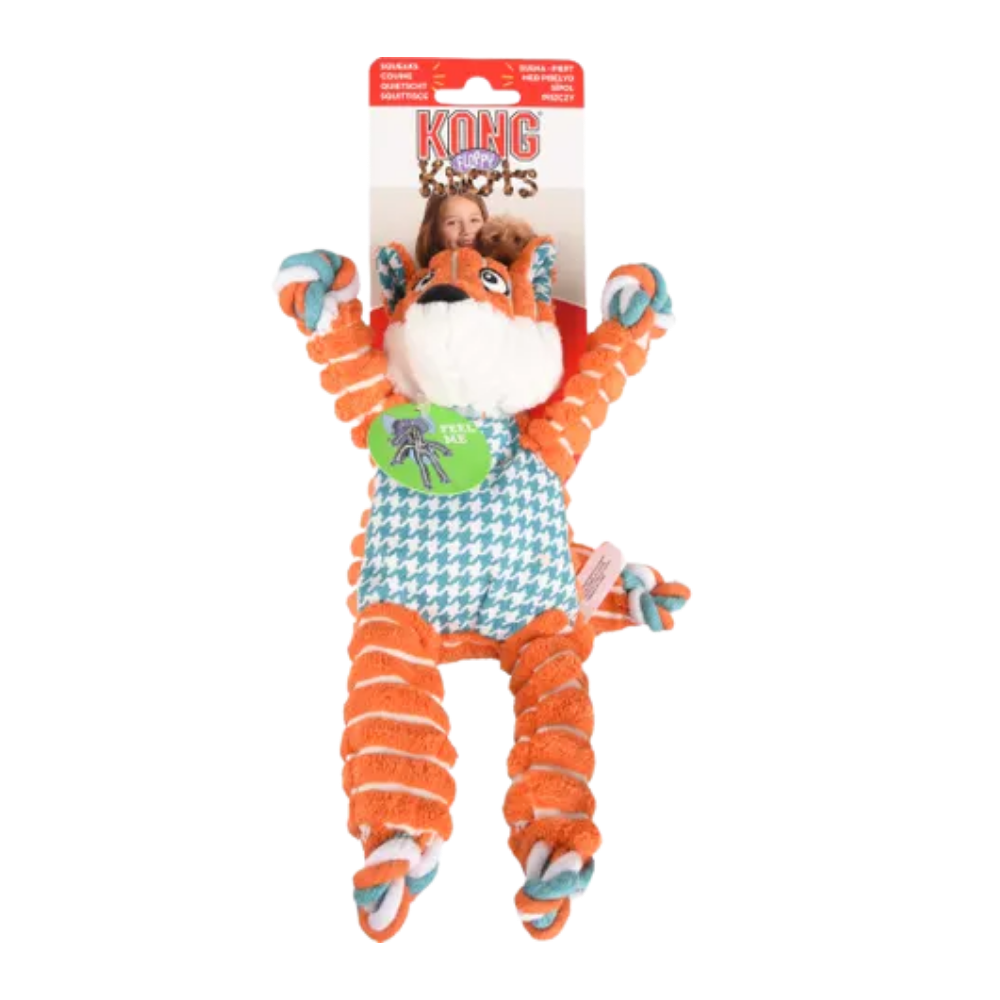 KONG KNOTS FLOPPY RENARD