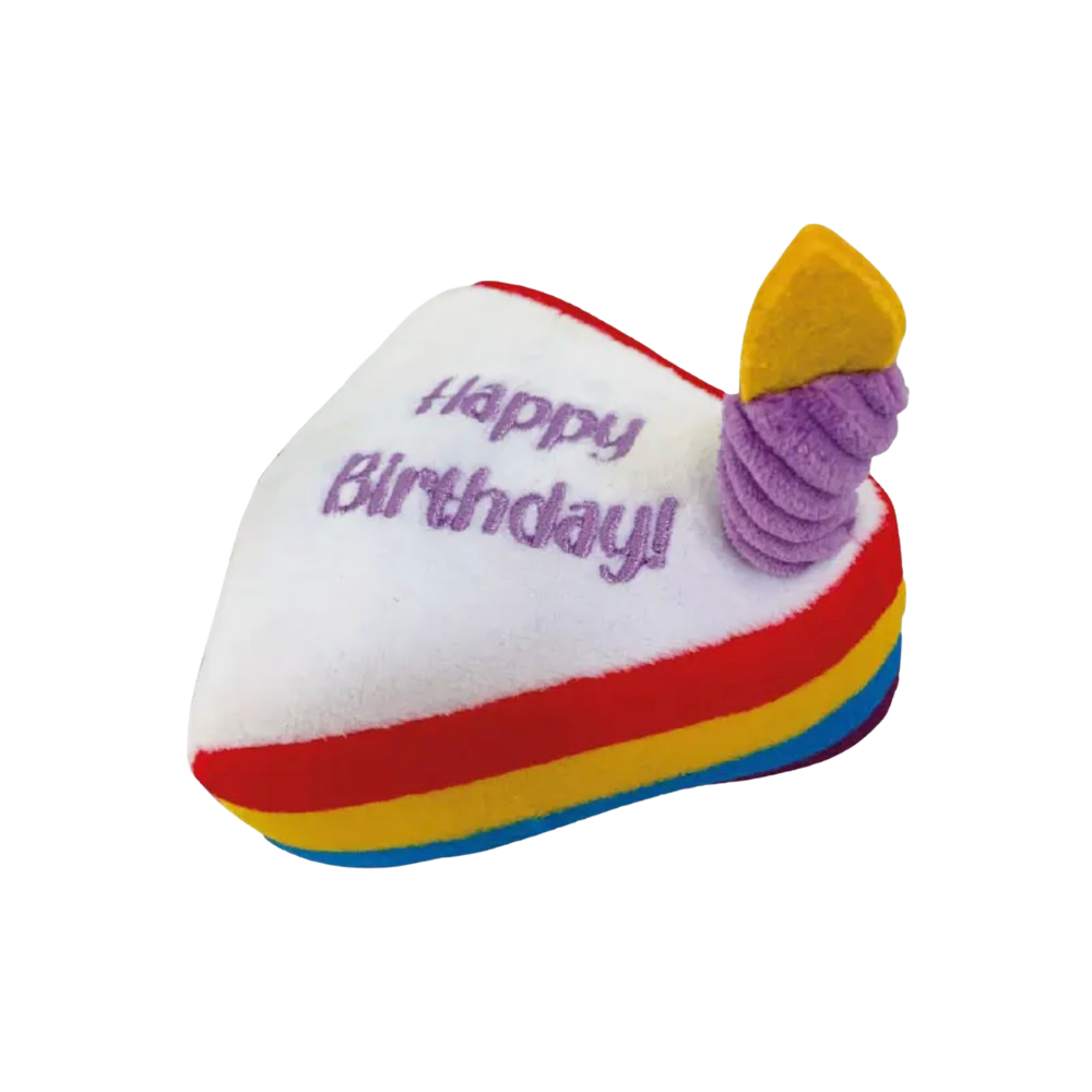 Peluches pour chiens - Gâteau d'anniversaire 🎂