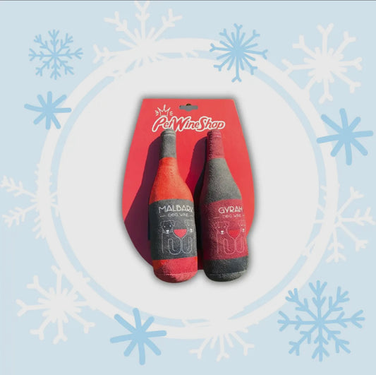 Jouet pour chien - bouteille vin