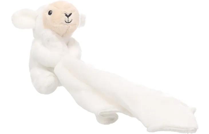 Peluche chien - mouton blanc