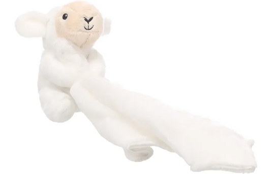 Peluche chien - mouton blanc