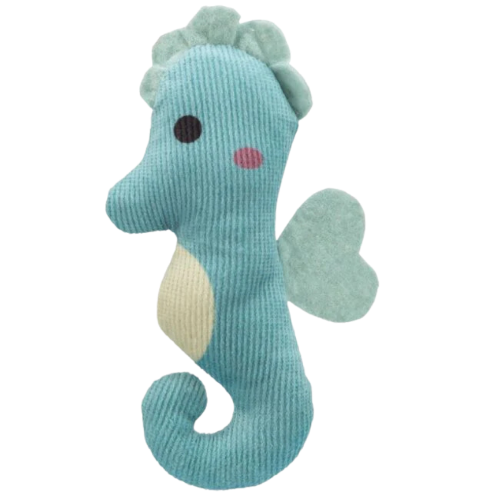 Jouet chat - hippocampe en peluche catnip 11cm