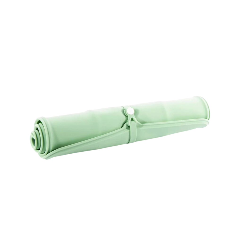 Gamelle double pliable silicone