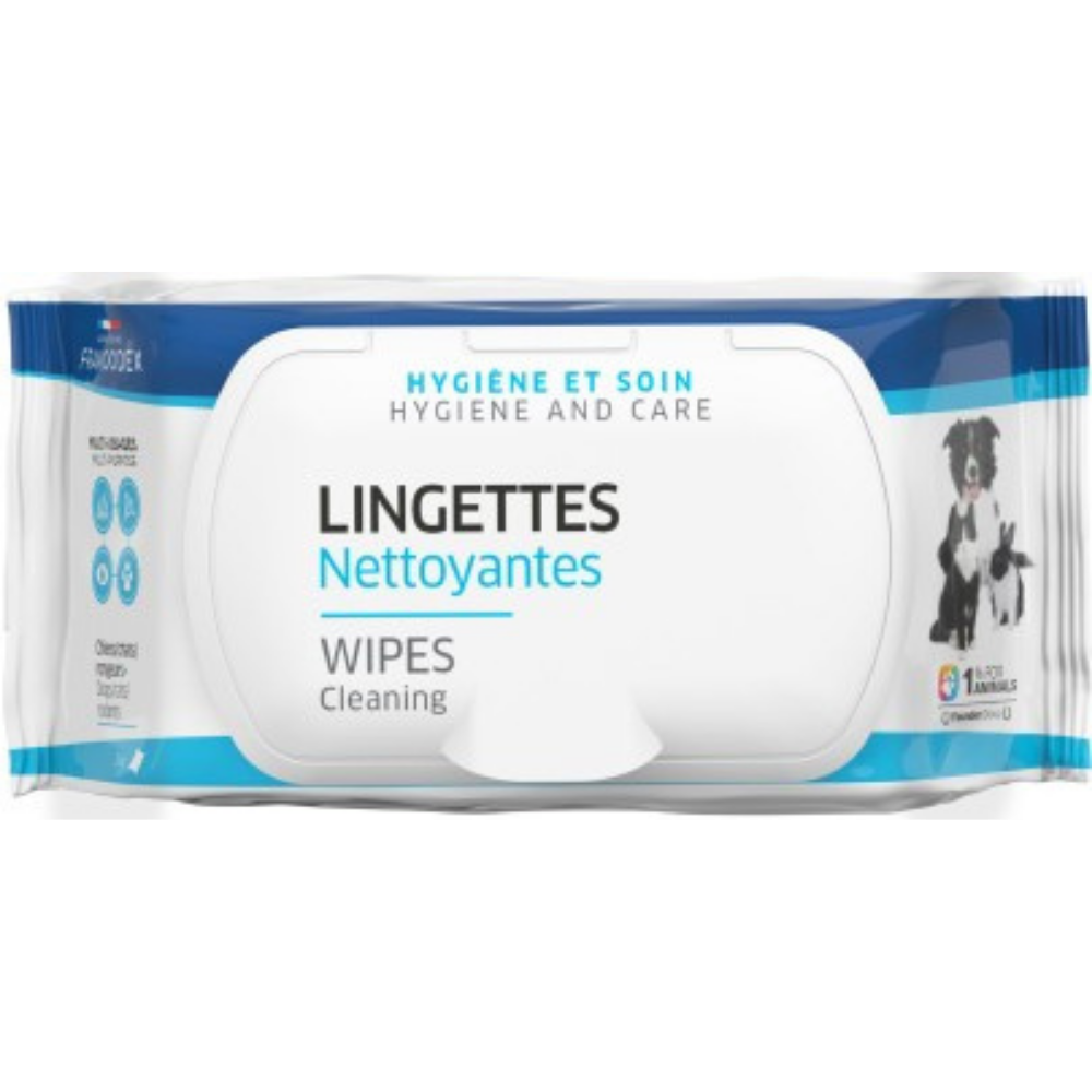 Lingettes Nettoyantes Multi-Usages Format Voyage x 30