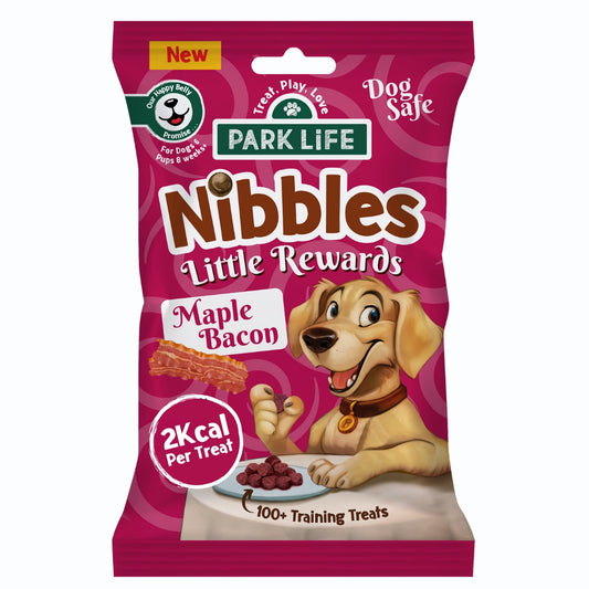 Friandises chien - Nibbles Saveur Bacon à l'Érable 80g