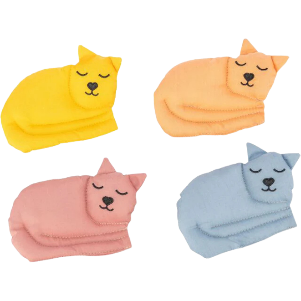 Jouet chat - chat tissu valériane 13cm