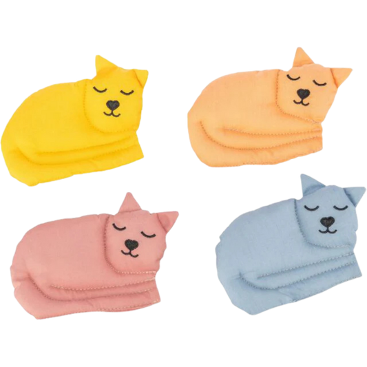 Jouet chat - chat tissu valériane 13cm