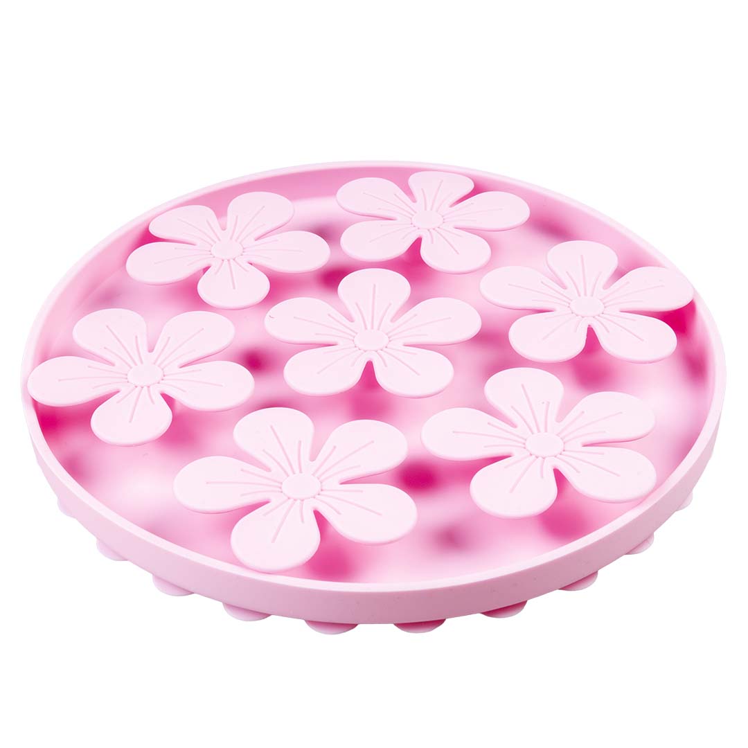 Occupation chien & chat - tapis de fouille rose