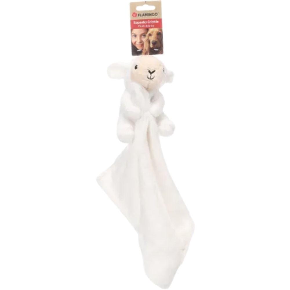 Peluche chien - mouton blanc 🐑