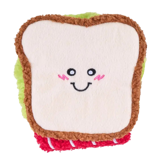 Jouet interactif pour chien - Sandwich 🥪