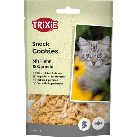 Friandises chat - cookies au poulet & crevette