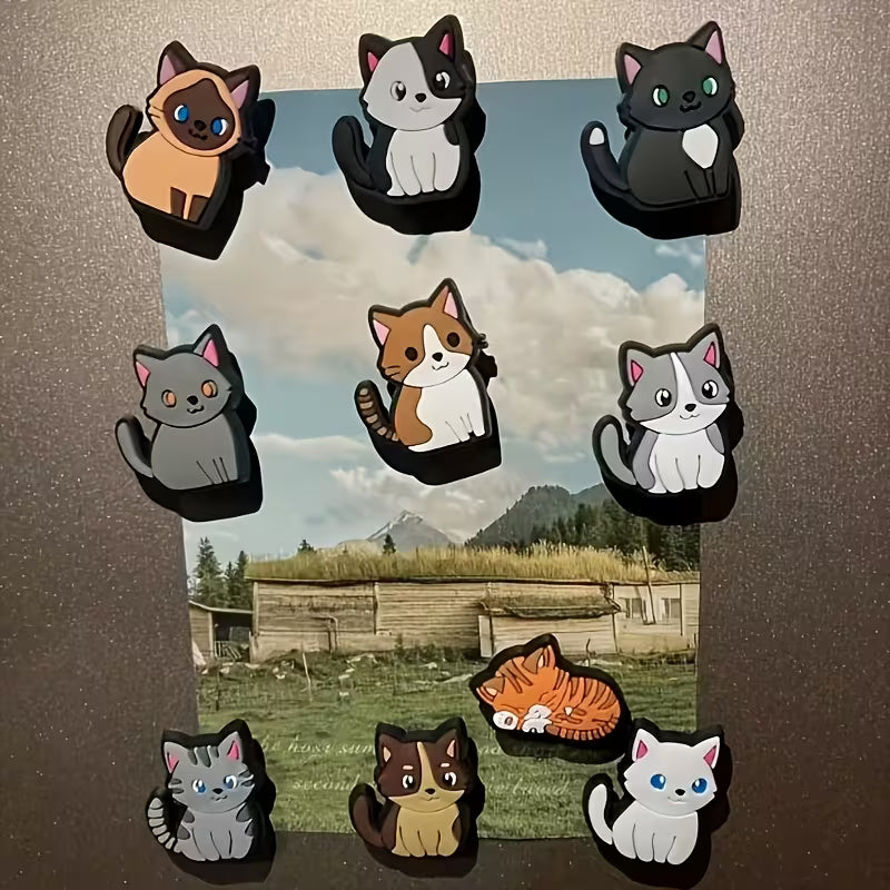 aimants de réfrigérateur chats
