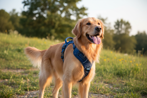fait moi un chien avec un harnais